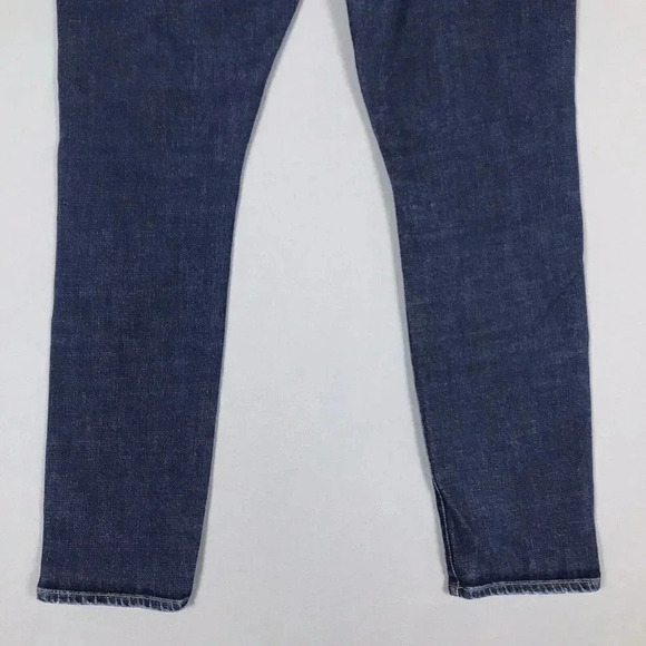 FRAME Le Garcon Size 31 Ankle Slim Boyfriend Jeans Mid Rise Distressed Crop - Picture 6 of 16